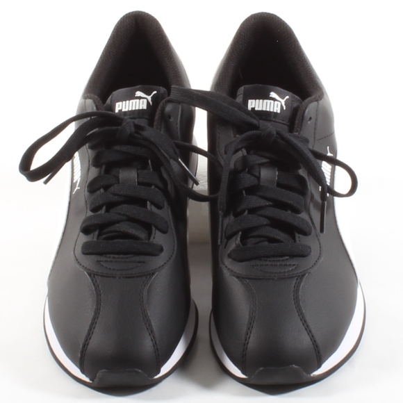 Puma Mens Turin II Shoes Everyday Sneakers BLK NEW - Picture 5 of 8